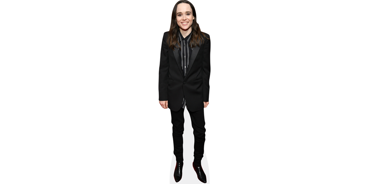 Ellen Page Png Pic (lavender, black, white)