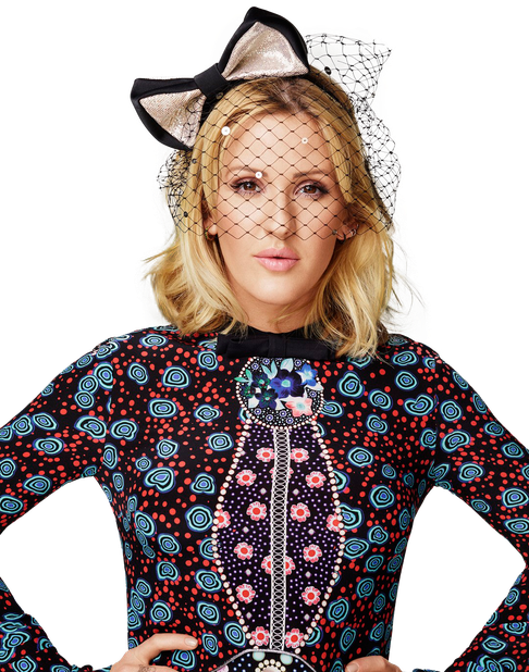 Ellie Goulding Png Transparent Image (black, white)