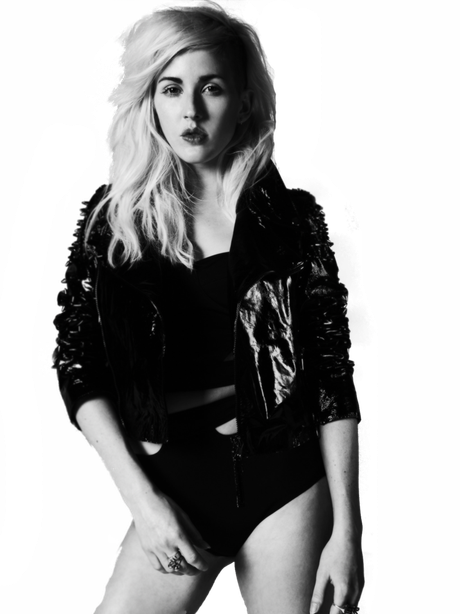 Ellie Goulding Transparent Background (black, silver)