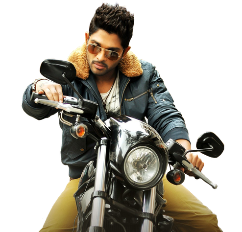 Allu Arjun Png Image (white, black)