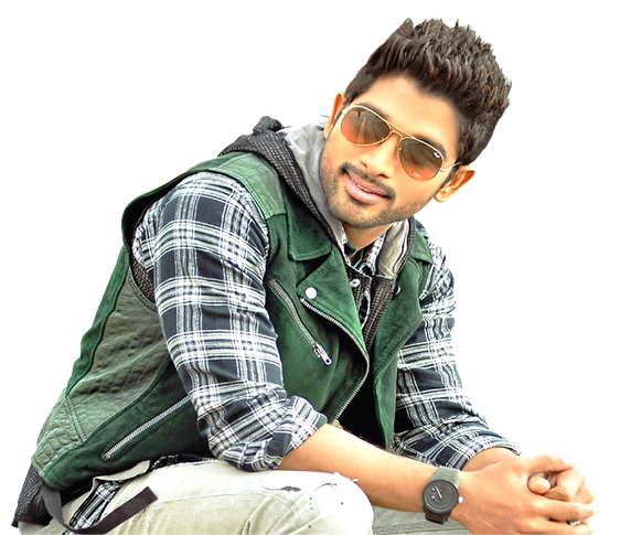 Allu Arjun Transparent Png (white, black)