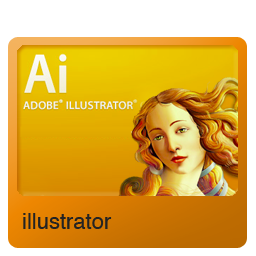 Illustrator Icon  Free Transparent Png Icon Download (gold, chocolate, black, orange)