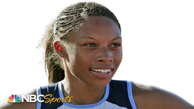 Allyson Felix Png Background Image (black, olive)