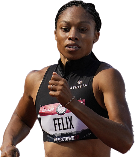 Allyson Felix Png Picture (white, black)