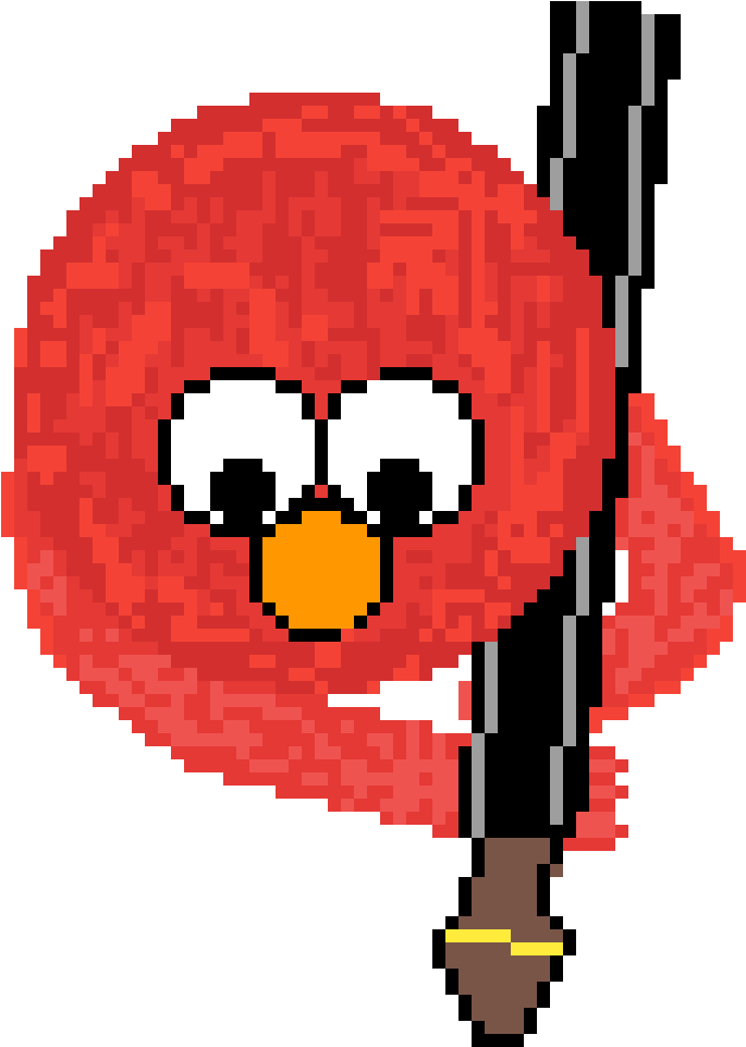 Elmo Transparent Images Png (black, chocolate, orange, white)