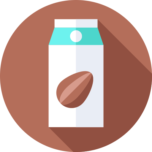 Almond Milk Png Picture (white, black, lavender, gray, chocolate)