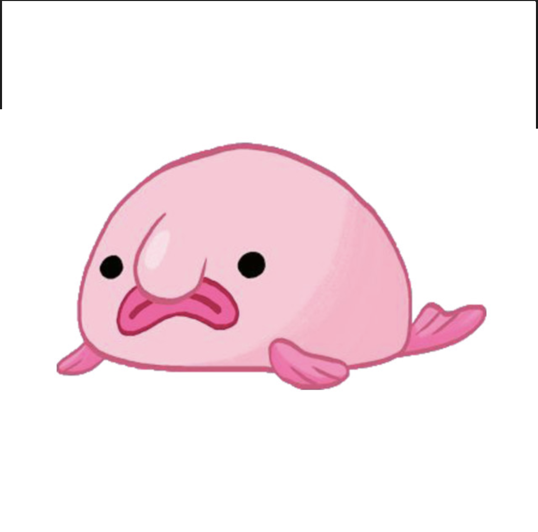 Blob Fish Png Isolated Hd (white, black, silver, pink, lavender)