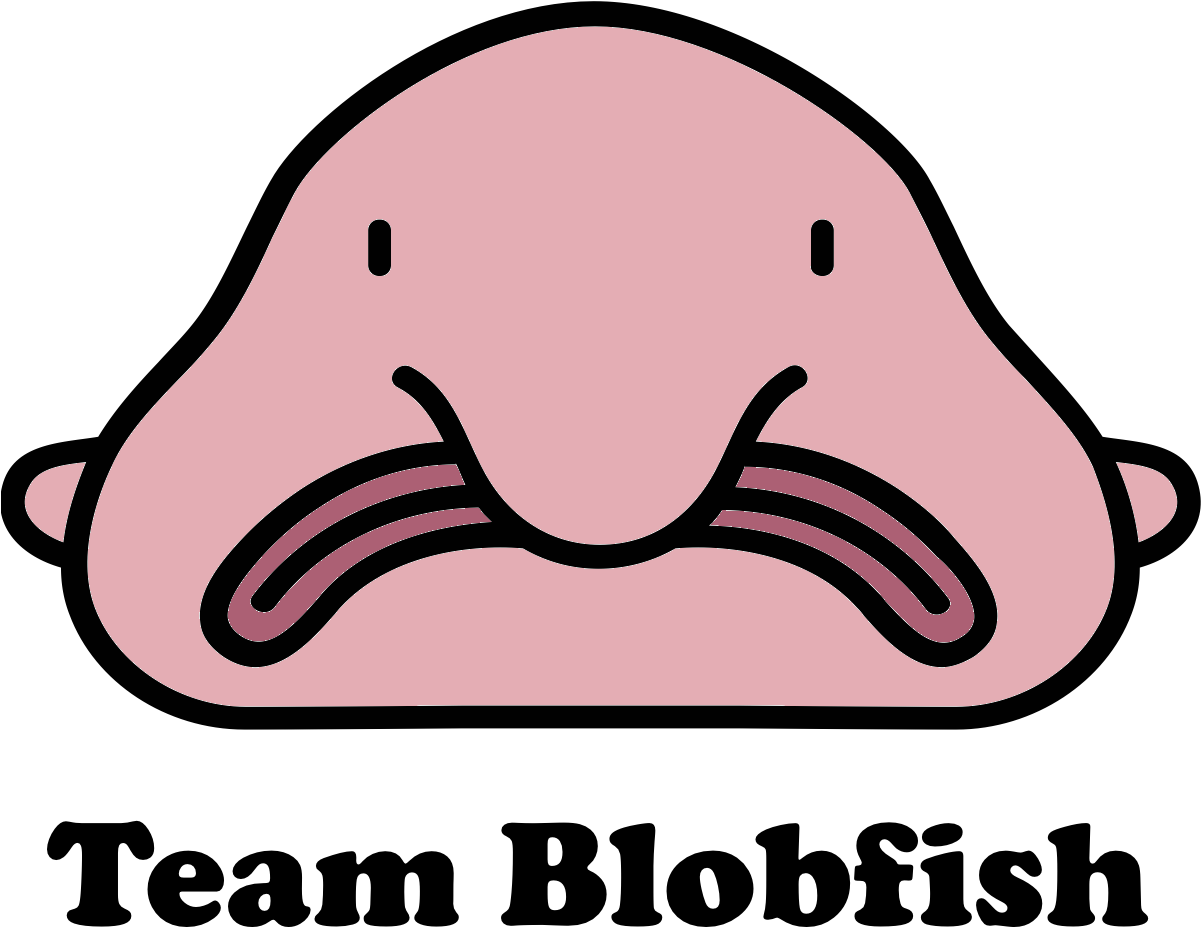 Blob Fish Png Isolated Image (pink, black, gray)