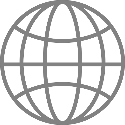 Global World Earth Web Network Globe Icon Free Nobackground Png Icon Download (gray, black)