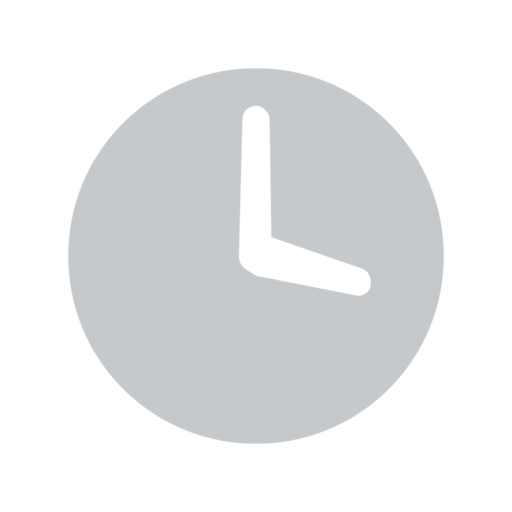 Clock Pending Time Free Png Icon (silver, black)