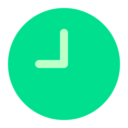 Clock Time Timer Watch Free Png Icon Download (mint, black, teal)