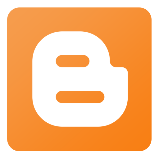 Blogger Socialnetwork Free Png Icon Download (orange, salmon, black, white)