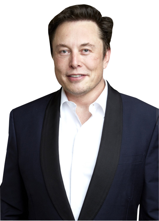 Elon Musk Png Hd (black, indigo, white)