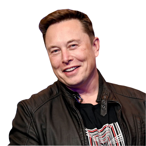 Elon Musk Png Photos (black)