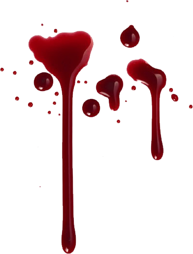 Blood Png File (maroon, white)