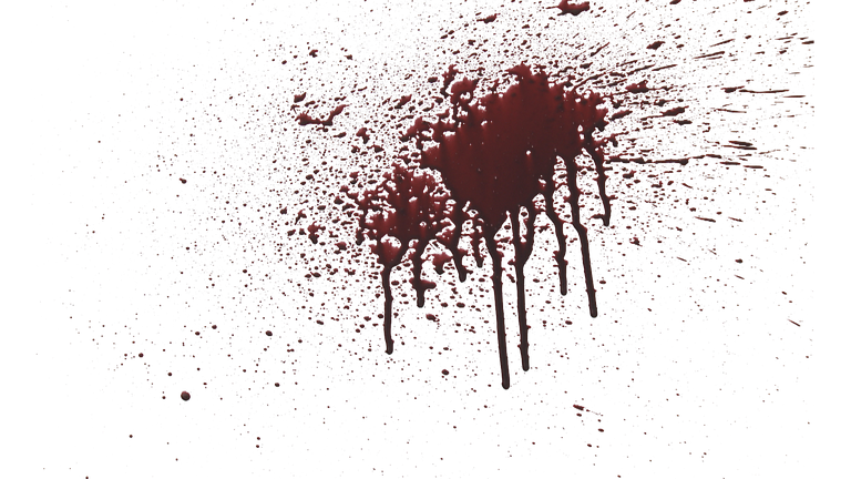 Blood Png Image (black)