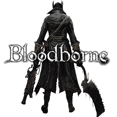 Bloodborne Png Clipart (white, black)