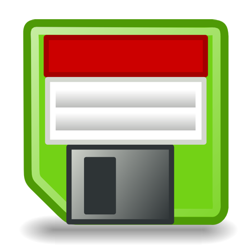 Floppy Disk Png File (olive, white, red, gray, black)