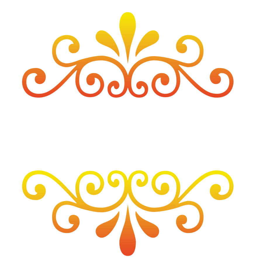 Floral Frame Png Images (black)