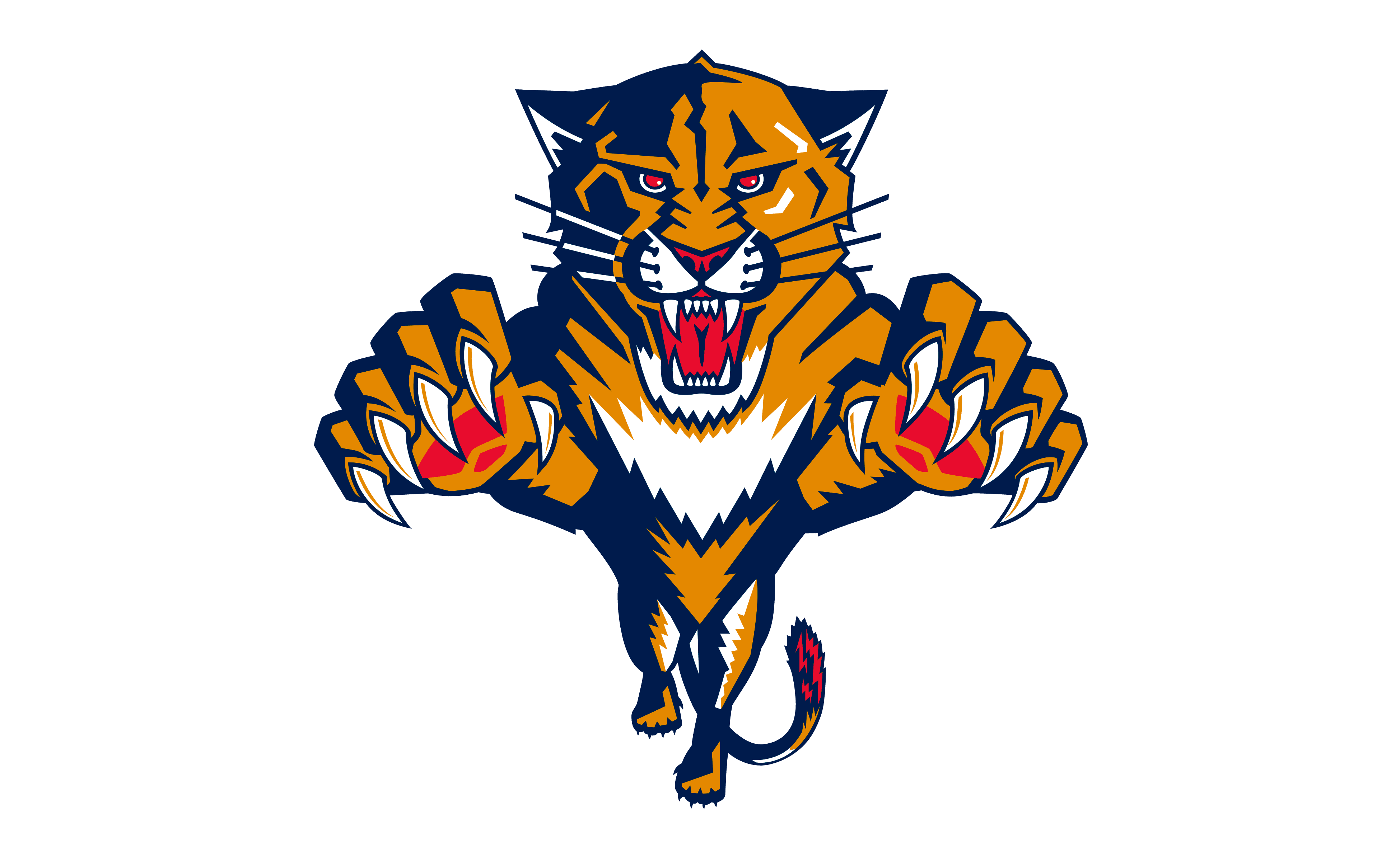 Florida Panthers Png Hd (gray, navy, white)