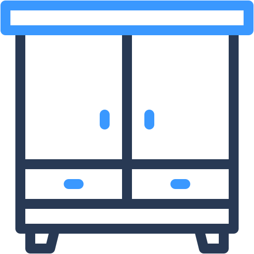 Closet Household And Furniture Locker Wardrobe Icon Free Png Icon Download (greenish blue, indigo, navy, black, teal)