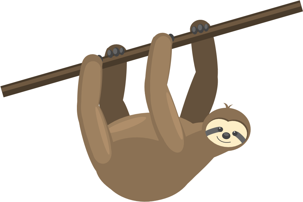 Sloth Png Pic (black, olive, gray)