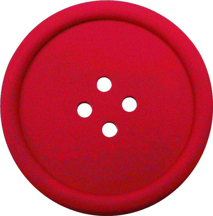 Clothes Button Png Background Isolated Image (white, red)