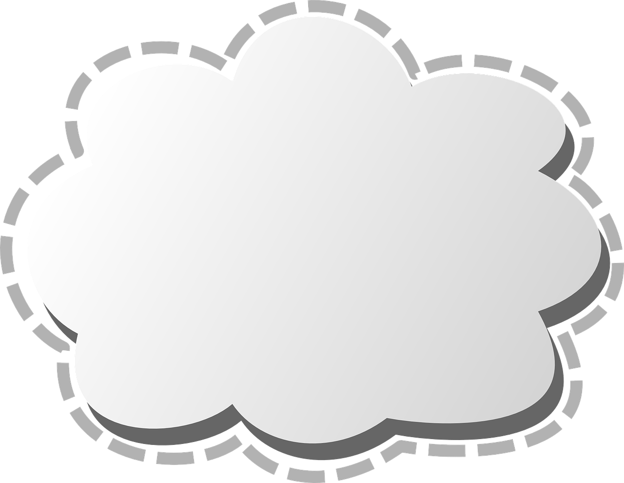 Cloud Frame Png Hd Isolated (lavender, black, white)