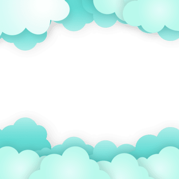 Cloud Frame Png Transparent (gray, lavender, black, mint)