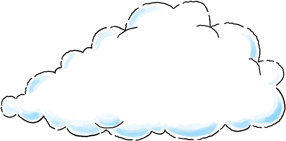 Cloud Sky Png Isolated Image (black, lavender, white)