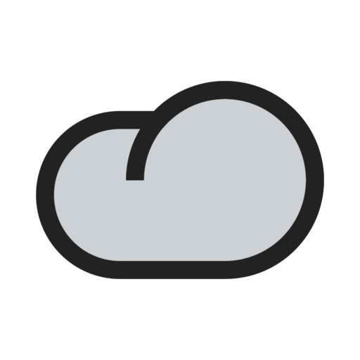 Cloud Alt Free Png Icon Download (black, indigo)