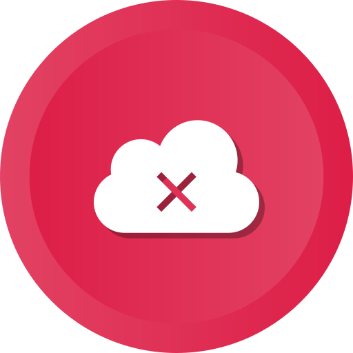 Cloud Error Remove Warning Data Storage Cloud Computing Stop Free Png Icon Download (salmon, chocolate, black, white)