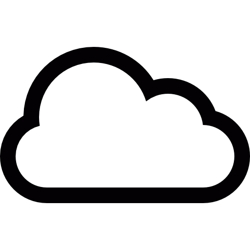 Cloud Icon Free Transparent Png Icon Download (black)