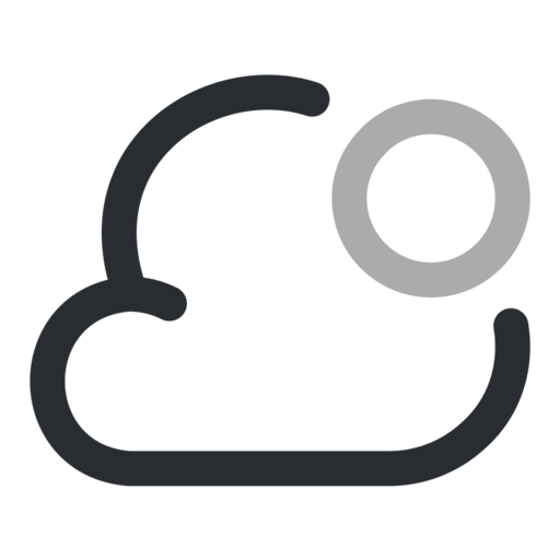 Cloud Notif Free Transparent Png Icon Download (black)