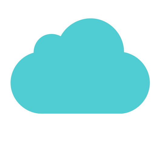 Cloud Shape Sky Storage Internet Brand Icon Free Png Icon Download (teal, greenish blue, black)