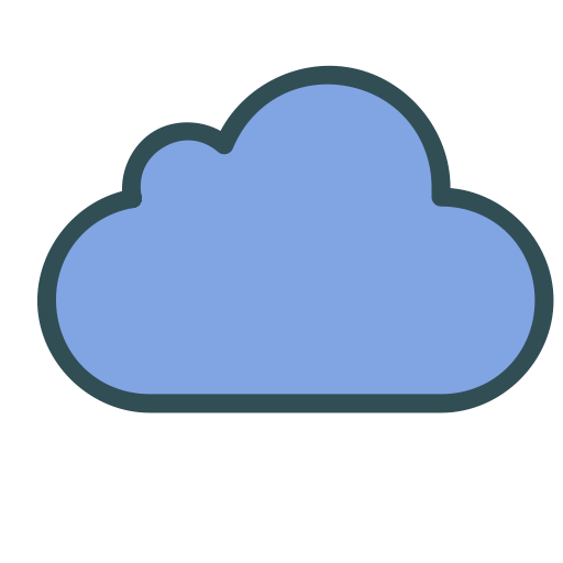 Cloud Shape Sky Storage Internet Brand Icon Free Transparent Png Icon Download (teal, silver, black)