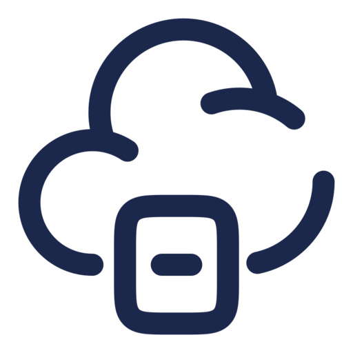 Cloud Storage Free Png Icon Download (navy, black)