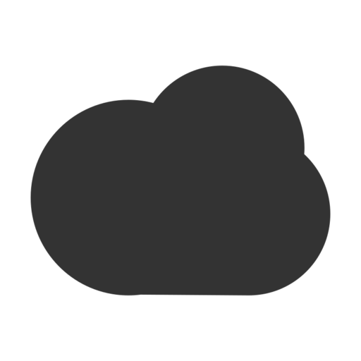 Cloud Ui Free Transparent Png Icon Download (black)