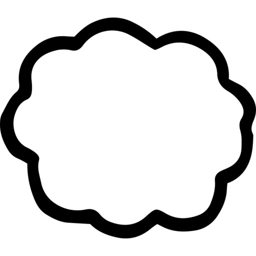 Cloud2 Free Transparent Png Icon Download (white, lavender, black)