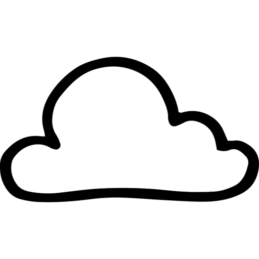 Cloud3 Free Png Icon Download (white, lavender, black)