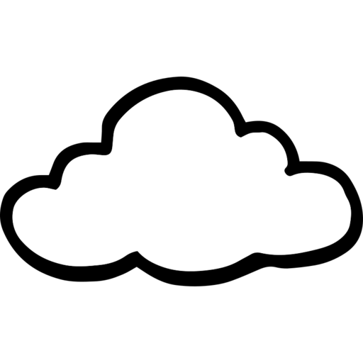 Cloud4 Free Png Icon Download (white, lavender, black, gray)