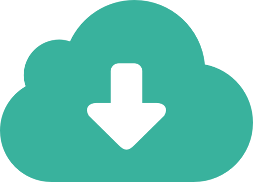 Clouddown Icon Free Nobackground Png Icon Download (teal, black)