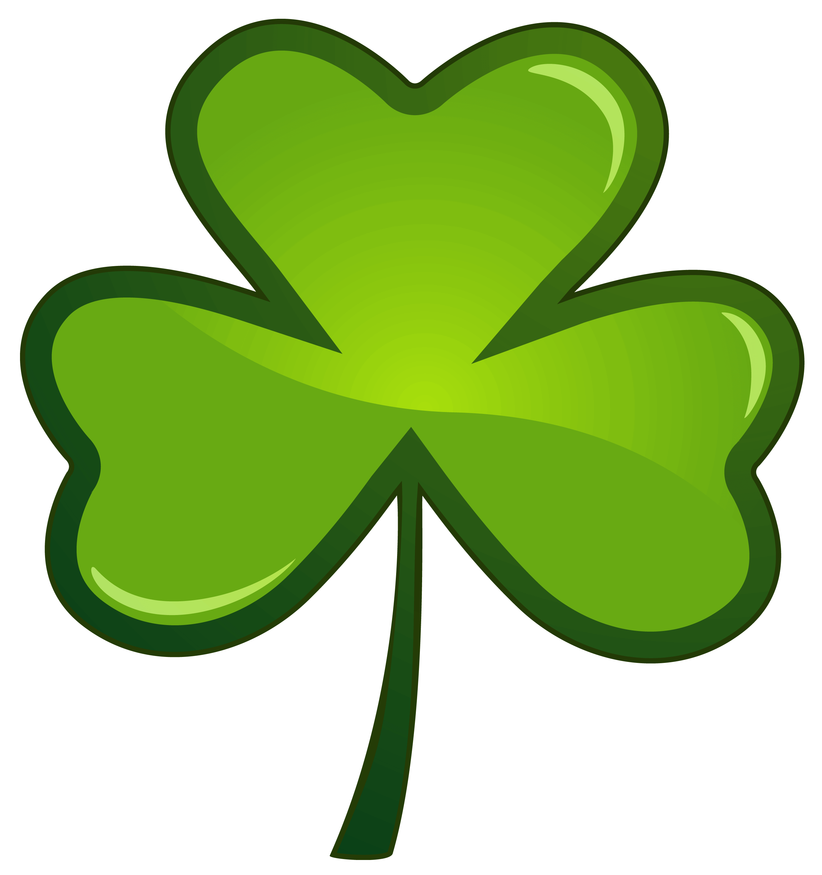 Clover Background Png (olive, black)