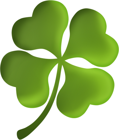 Clover Png Image (olive, white, mint)