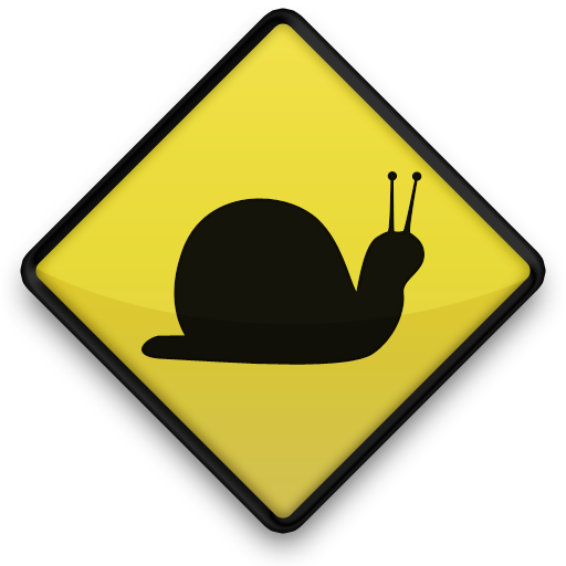 Slow Sign Png Clipart (gold, black, white)