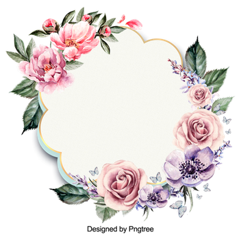 Flower Colorful Png Hd (black, white)