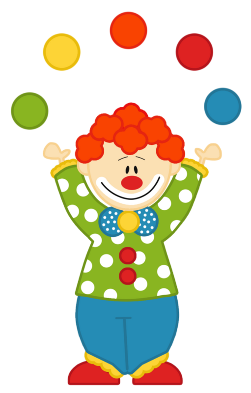 Clown Transparent Png (teal, chocolate, olive, black, white)