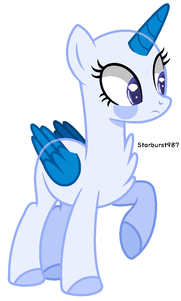 Mlp Base Png Pic (white, lavender, black, teal)