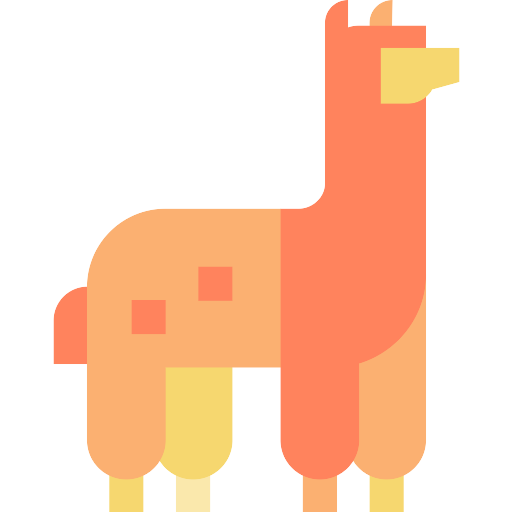 Alpaca Png Photos (salmon, black)