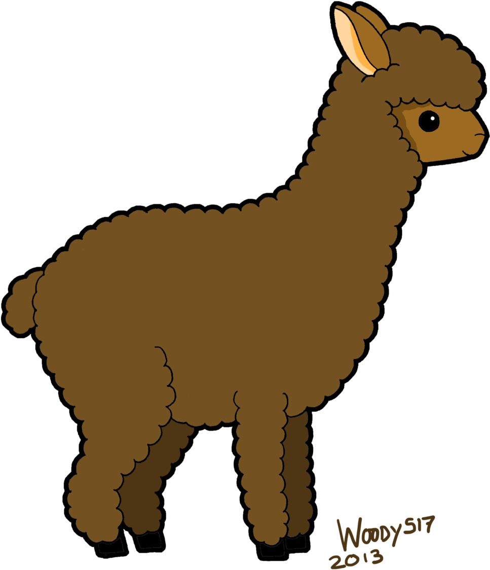 Alpaca Png (maroon, black, olive)